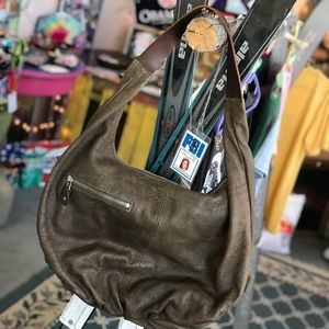 Roots Leather Purse